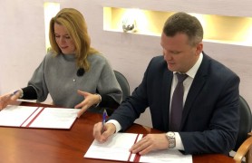 Подписание соглашения с Боровским районом