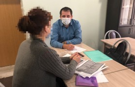 Вчера провели прием в кризисном центре