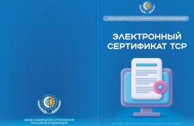 Информация об электронном сертификате.
